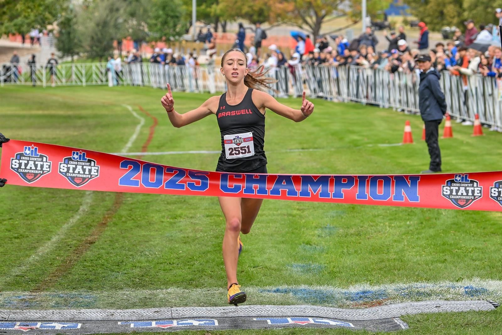  Macy Wingard wins third consecutive state 6A Cross Country title
